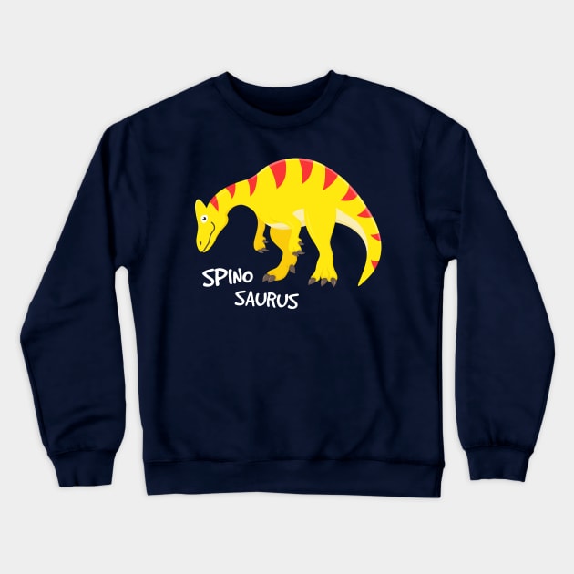 Spinosaurus Dinosaur Crewneck Sweatshirt by samshirts